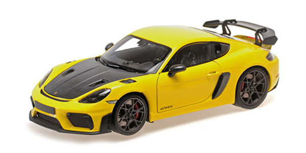 Porsche Porsche Cayman GT4 RS (Weissach Package) 2024 - 1:18 - Minichamps Porsche Porsche Cayman GT4 RS (Weissach Package) 2024 - 1:18 - Minichamps