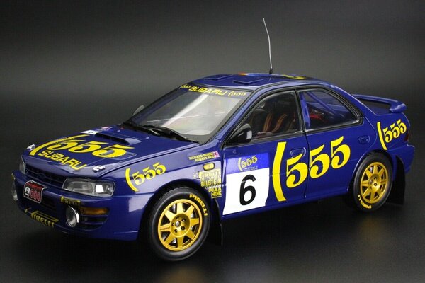 Subaru Subaru Impreza 555 #6 Rally Hong Kong - Peking 1994 - 1:18 - Sun Star