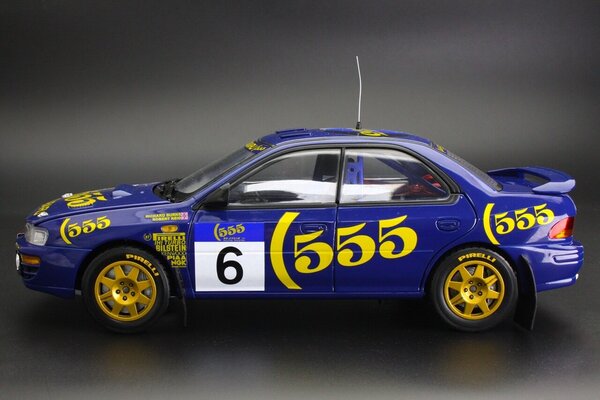 Subaru Subaru Impreza 555 #6 Rally Hong Kong - Peking 1994 - 1:18 - Sun Star
