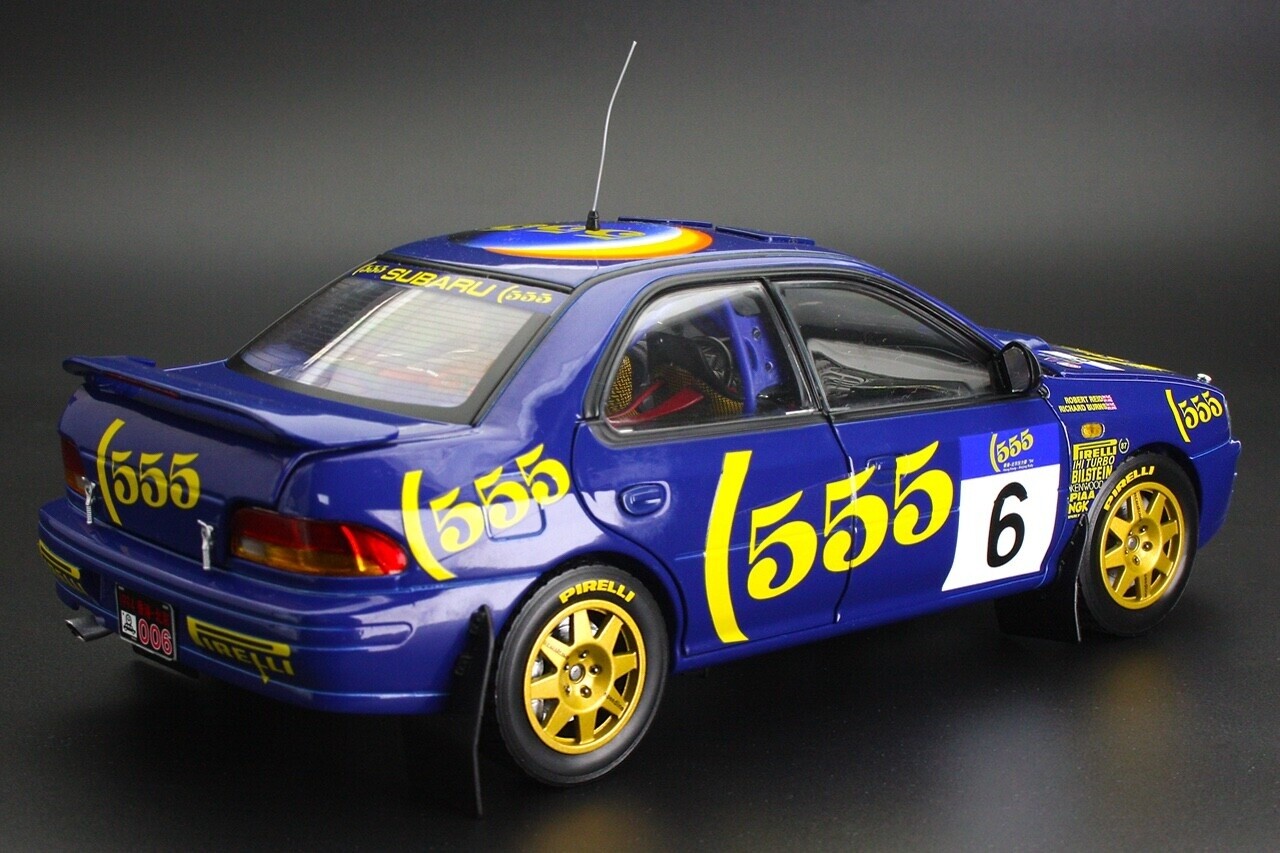 Subaru Subaru Impreza 555 #6 Rally Hong Kong - Peking 1994 - 1:18 - Sun Star