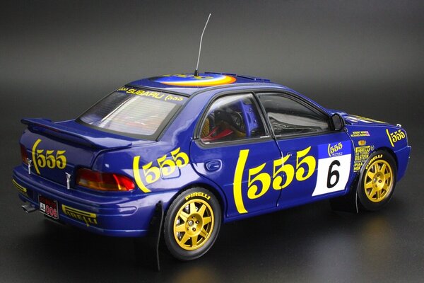 Subaru Subaru Impreza 555 #6 Rally Hong Kong - Peking 1994 - 1:18 - Sun Star