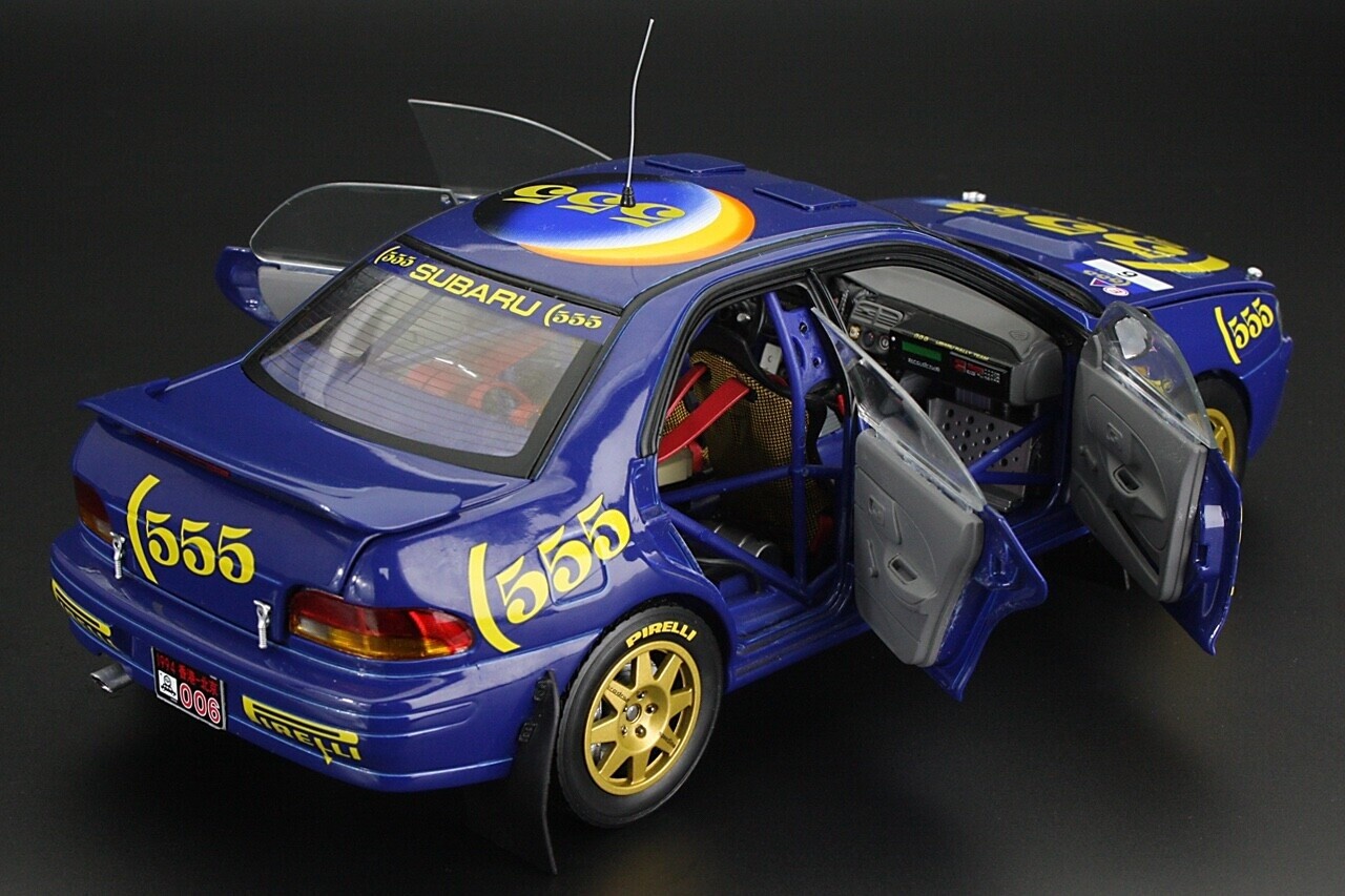 Subaru Subaru Impreza 555 #6 Rally Hong Kong - Peking 1994 - 1:18 - Sun Star