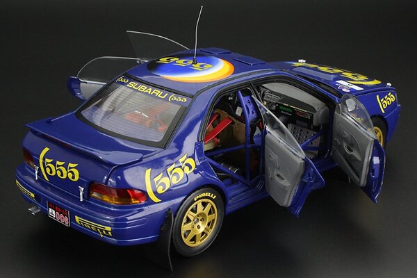 Subaru Subaru Impreza 555 #6 Rally Hong Kong - Peking 1994 - 1:18 - Sun Star