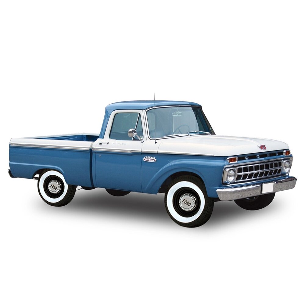 Ford Ford F-100 Custom Cab Pick-Up 1965 - 1:18 - Sun Star