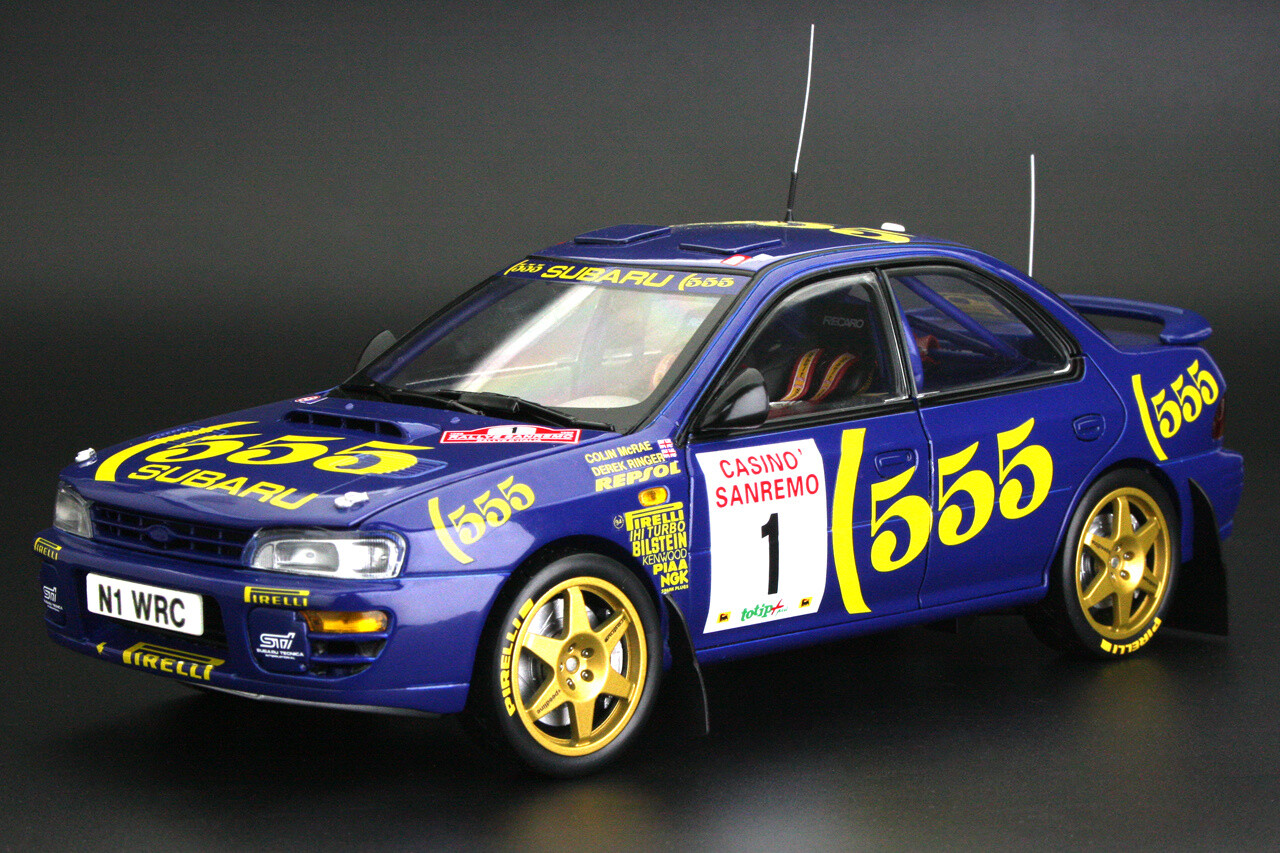 Subaru Subaru Impreza 555 #1 Winner San Remo Rally 1996 - 1:18 - Sun Star