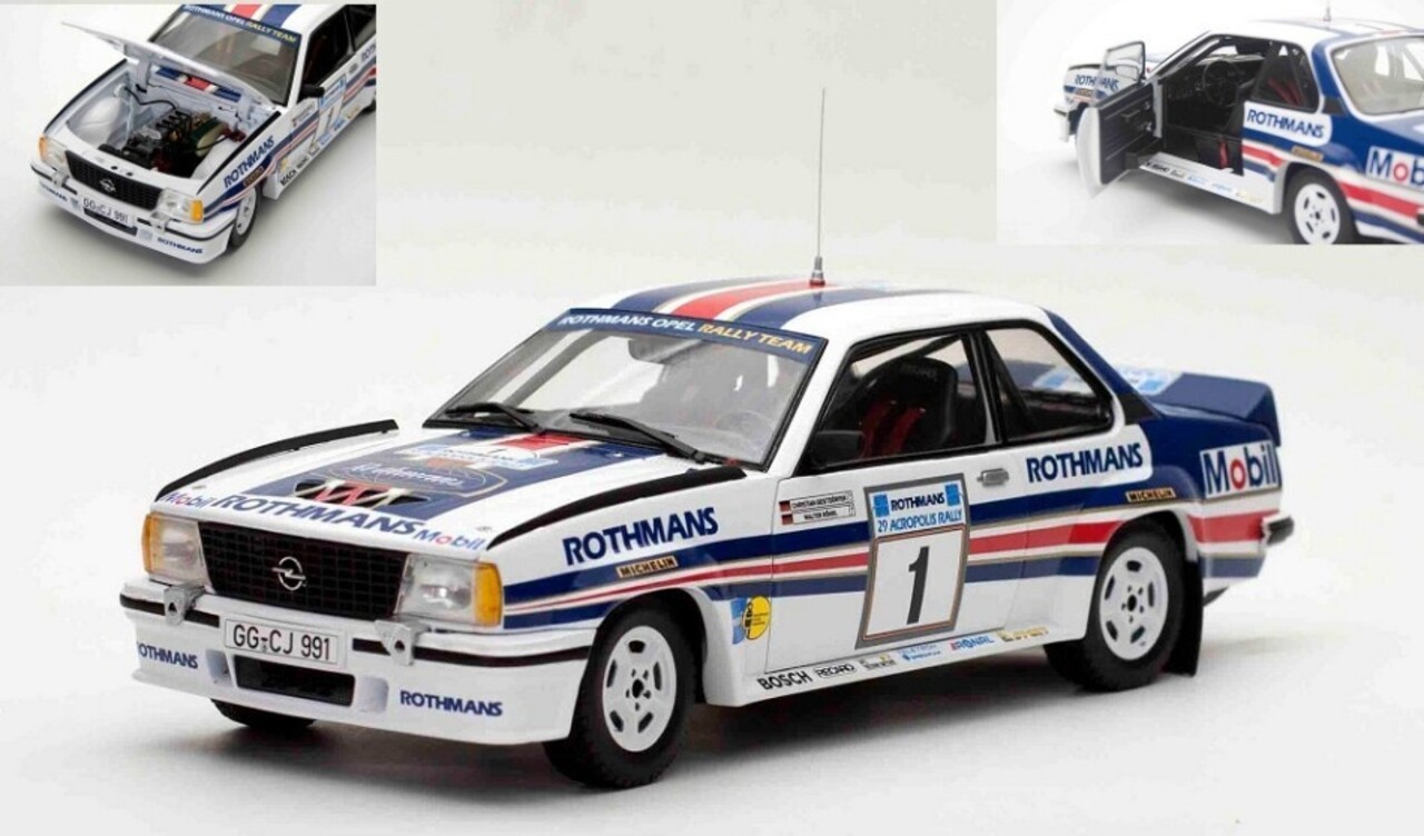 Opel Opel Ascona 400 #1 2nd Rally Acropolis 1982 - 1:18 - Sun Star