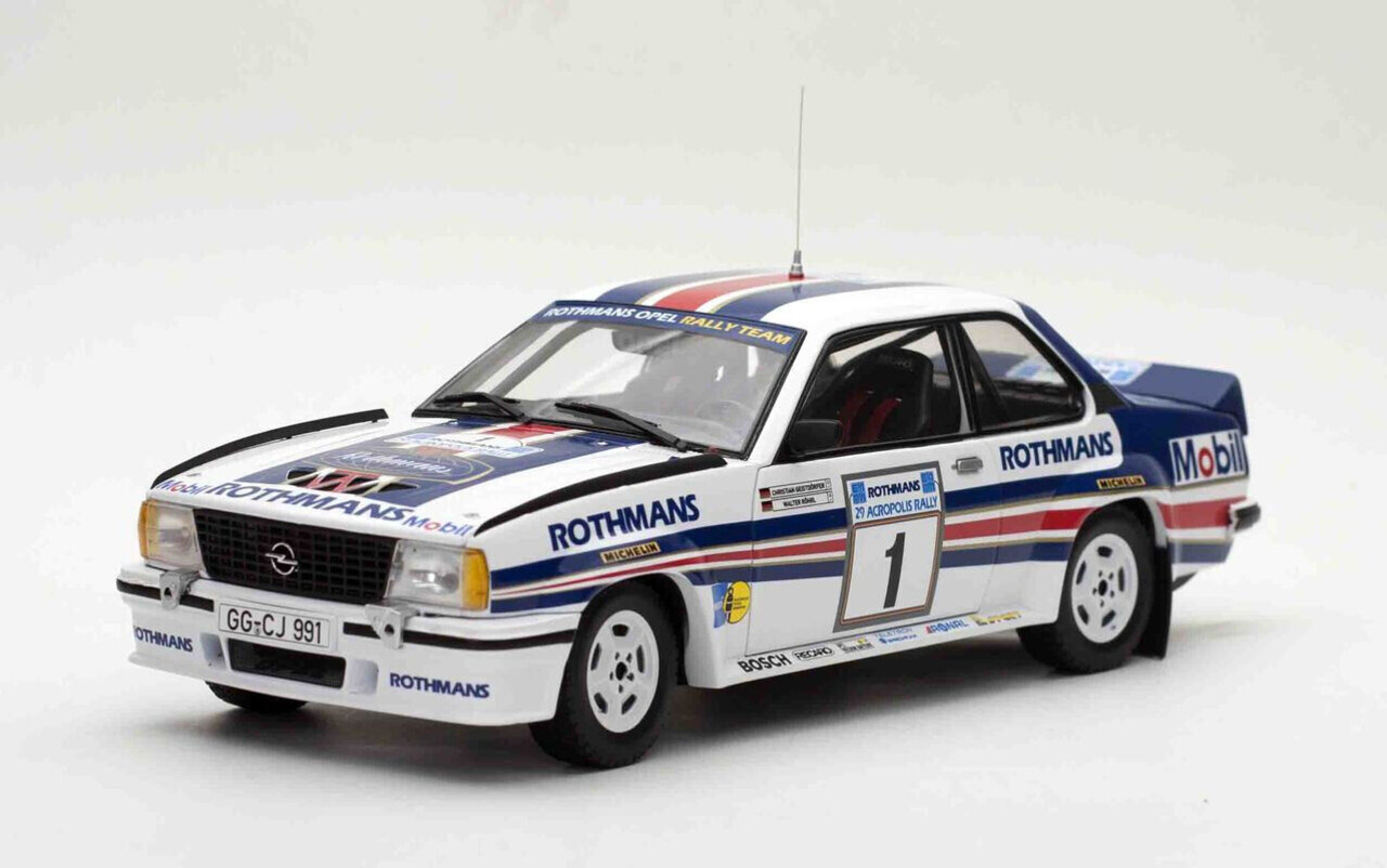 Opel Opel Ascona 400 #1 2nd Rally Acropolis 1982 - 1:18 - Sun Star