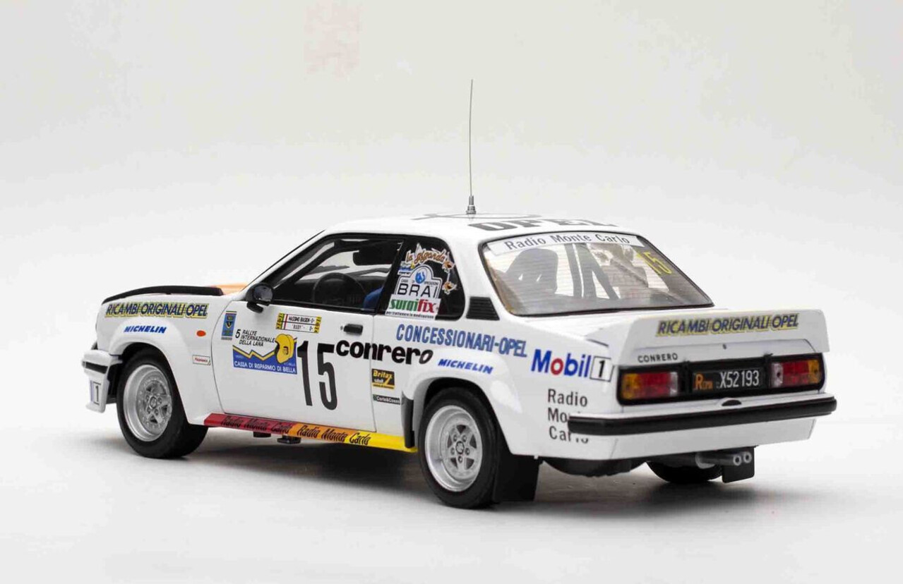 Opel Opel Ascona 400 #15 Rally International Della Lana (Italy) 1982 - 1:18 - Sun Star Opel Opel Ascona 400 #15 Rally International Della Lana (Italy) 1982 - 1:18 - Sun Star