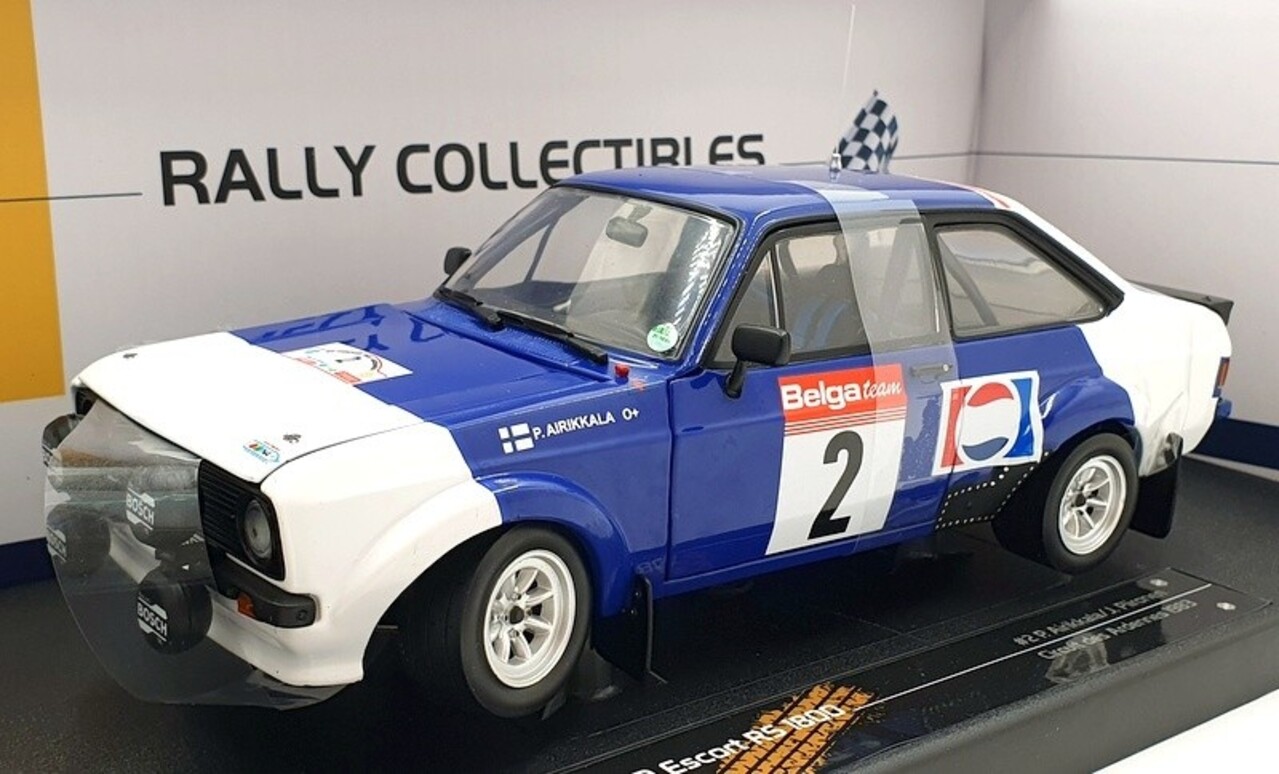 Ford Ford Escort RS1800 MKII #2 Rally Circuit des Ardennes 1983 - 1:18 - Sun Star
