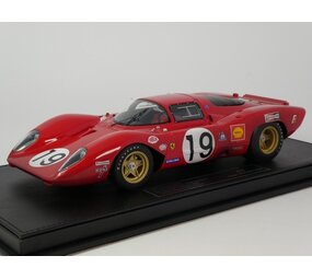 Ferrari Ferrari 312P 3.0L V12 Coupe #19 Team Sefac 24H Le Mans 1969 Dirty Version - 1:18 - Top Marques Collectibles Ferrari Ferrari 312P 3.0L V12 Coupe #19 Team Sefac 24H Le Mans 1969 Dirty Version - 1:18 - Top Marques Collectibles