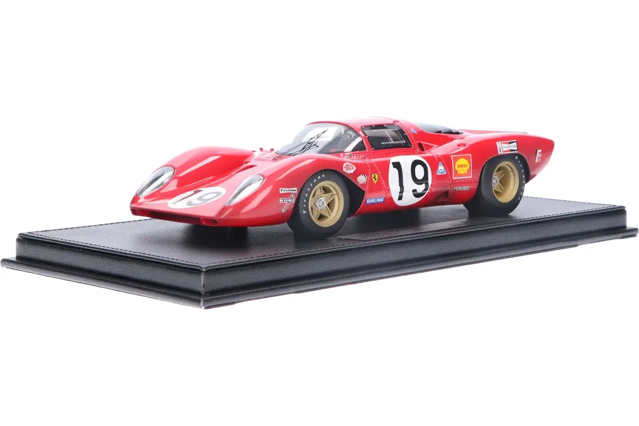 Ferrari Ferrari 312P 3.0L V12 Coupe #19 Team Sefac 24H Le Mans 1969 Dirty Version - 1:18 - Top Marques Collectibles