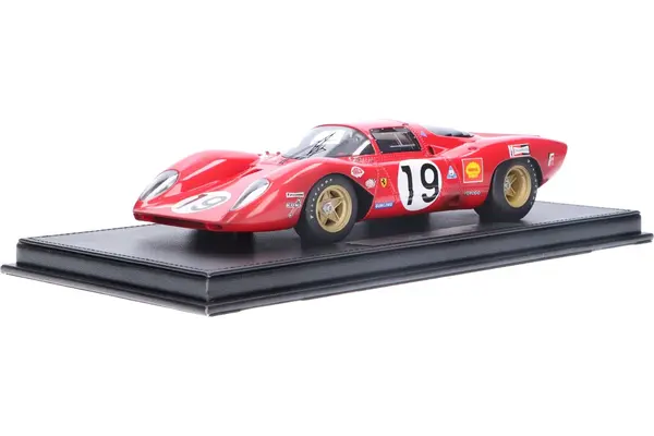 Ferrari Ferrari 312P 3.0L V12 Coupe #19 Team Sefac 24H Le Mans 1969 Dirty Version - 1:18 - Top Marques Collectibles