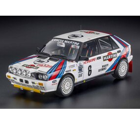 Lancia Lancia Delta 4wd #6 Team Martini Racing Winner Rally Monte Carlo 1987 + Showcase - 1:12 - Top Marques Collectibles Lancia Lancia Delta 4wd #6 Team Martini Racing Winner Rally Monte Carlo 1987 + Showcase - 1:12 - Top Marques Collectibles