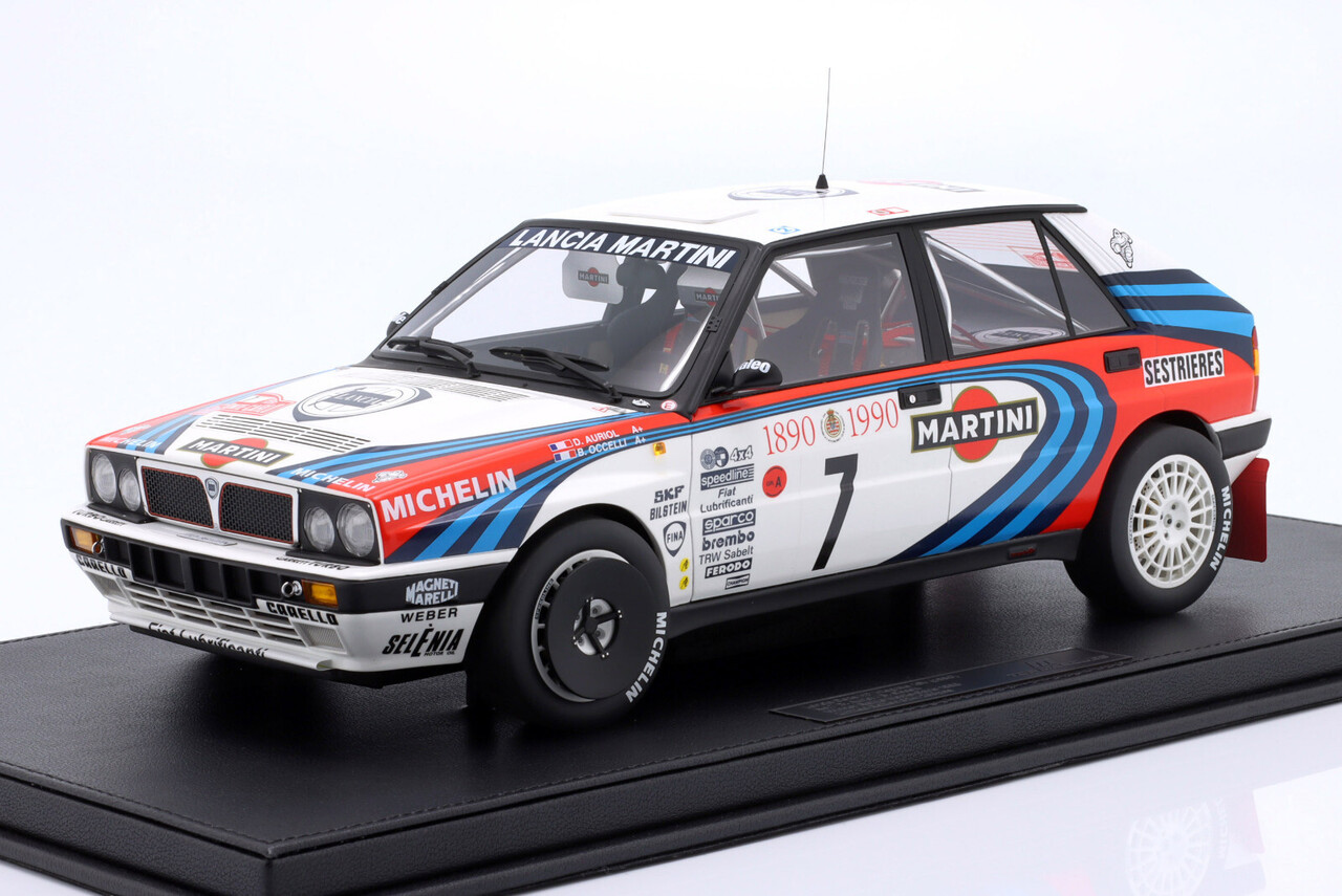 Lancia Lancia Delta HF Integrale 16V #7 Martini  Winner Rally Monte Carlo 1990 - 1:12 - Top Marques Collectibles