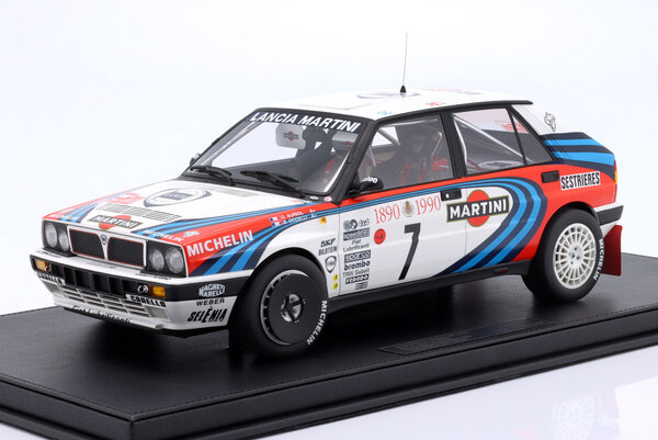 Lancia Lancia Delta HF Integrale 16V #7 Martini  Winner Rally Monte Carlo 1990 - 1:12 - Top Marques Collectibles