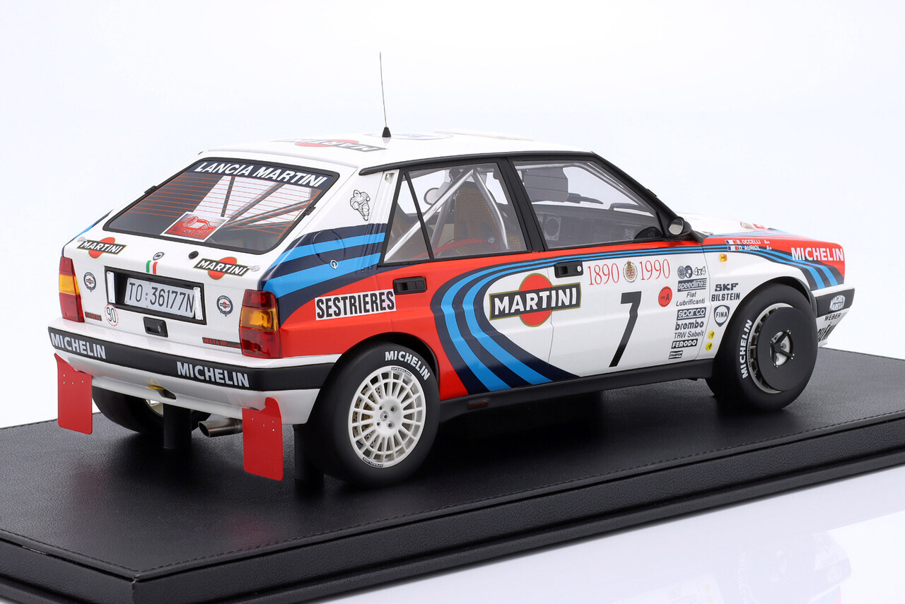 Lancia Lancia Delta HF Integrale 16V #7 Martini  Winner Rally Monte Carlo 1990 - 1:12 - Top Marques Collectibles