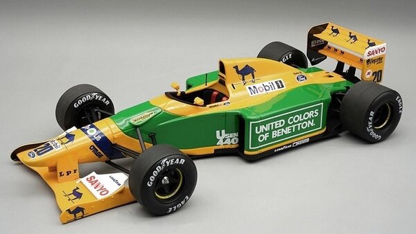 Formule 1 Benetton F1 B192 Ford # 20 British GP 1992 - 1:18 - Tecnomodel Mythos Formule 1 Benetton F1 B192 Ford # 20 British GP 1992 - 1:18 - Tecnomodel Mythos