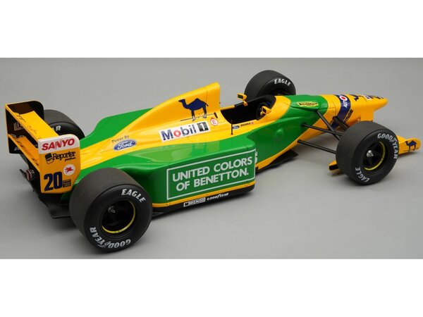 Formule 1 Benetton F1 B192 Ford # 20 British GP 1992 - 1:18 - Tecnomodel Mythos Formule 1 Benetton F1 B192 Ford # 20 British GP 1992 - 1:18 - Tecnomodel Mythos