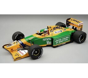 Formule 1 Benetton F1 B192 Ford #19 Winner GP Spa 1992 - 1:18 - Tecnomodel Mythos Formule 1 Benetton F1 B192 Ford #19 Winner GP Spa 1992 - 1:18 - Tecnomodel Mythos