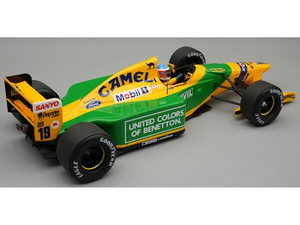 Formule 1 Benetton F1 B192 Ford #19 Winner GP Spa 1992 - 1:18 - Tecnomodel Mythos Formule 1 Benetton F1 B192 Ford #19 Winner GP Spa 1992 - 1:18 - Tecnomodel Mythos