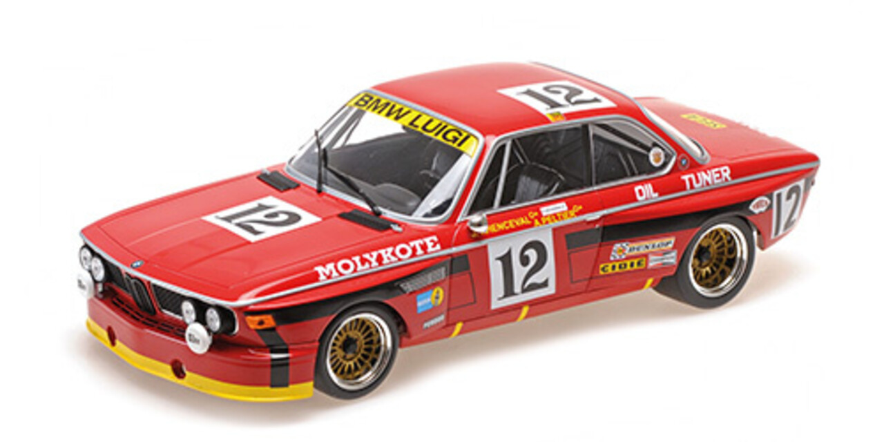 BMW BMW 3.0 CSL BMW Luigi #12 Winner 24h Spa 1974  - 1:18 - Minichamps