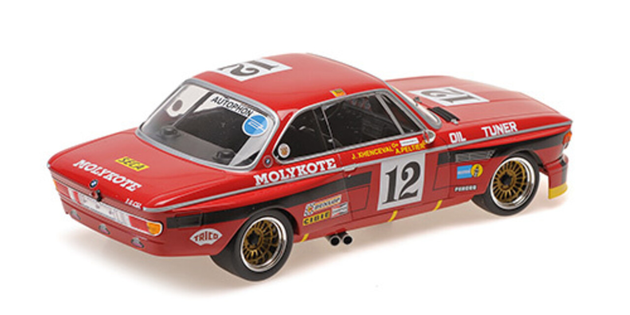 BMW BMW 3.0 CSL BMW Luigi #12 Winner 24h Spa 1974  - 1:18 - Minichamps