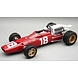 Formule 1 Ferrari 312 F1-67 #18 GP Monaco 1967 L.Bandini + Pilot - 1:18 - Tecnomodel Mythos
