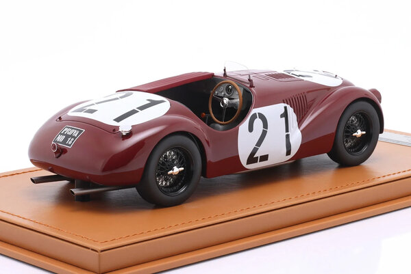 Ferrari Ferrari 125S Spider #21 2nd 12H Pescara (Italy) 1947- 1:18 - Tecnomodel Mythos Ferrari Ferrari 125S Spider #21 2nd 12H Pescara (Italy) 1947- 1:18 - Tecnomodel Mythos