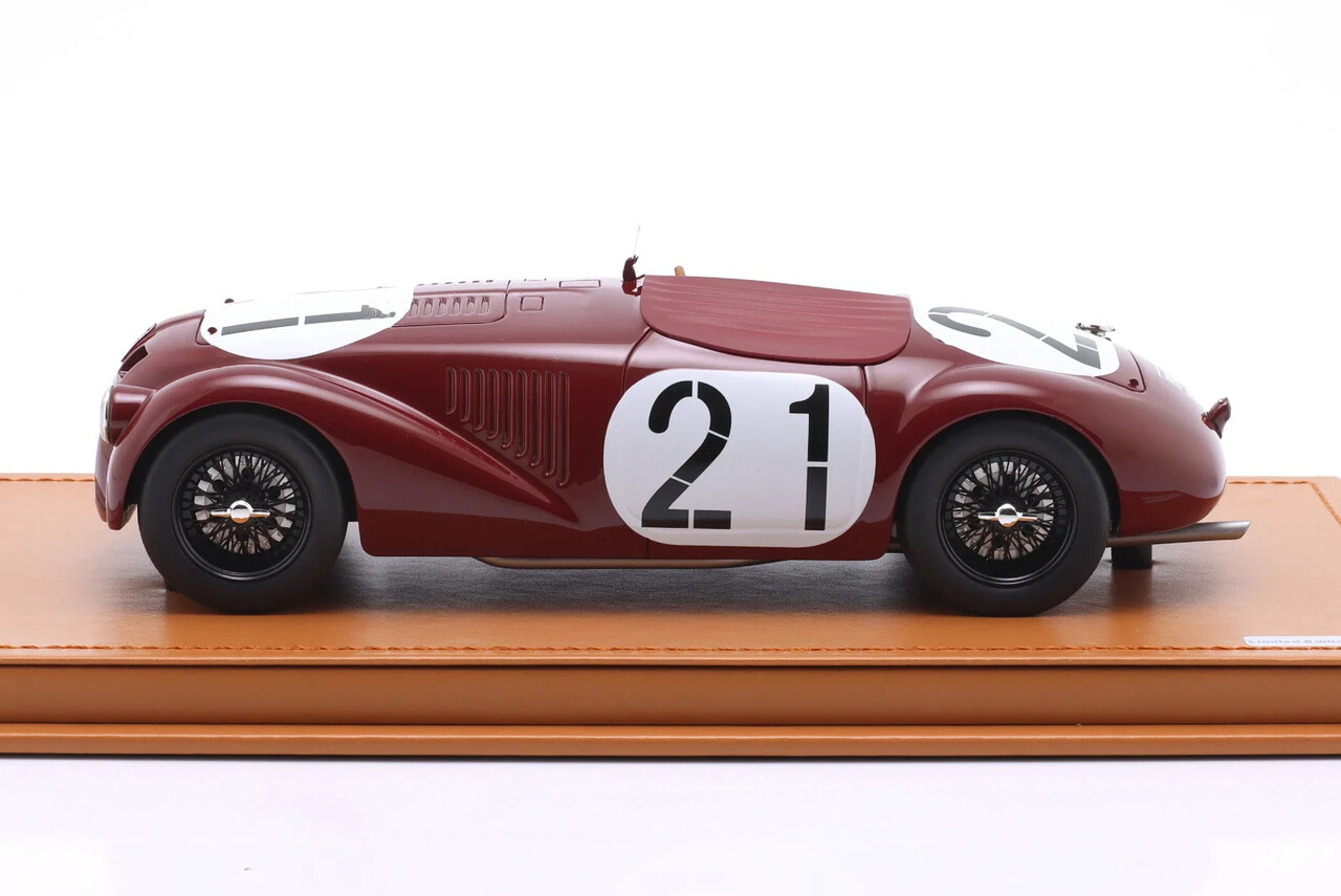 Ferrari Ferrari 125S Spider #21 2nd 12H Pescara (Italy) 1947- 1:18 - Tecnomodel Mythos Ferrari Ferrari 125S Spider #21 2nd 12H Pescara (Italy) 1947- 1:18 - Tecnomodel Mythos