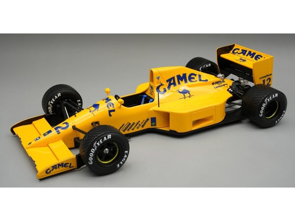 Lotus Lotus 102 #12 GP USA (Rain Tyres) 1990 - 1:18 - Tecnomodel Mythos Lotus Lotus 102 #12 GP USA (Rain Tyres) 1990 - 1:18 - Tecnomodel Mythos