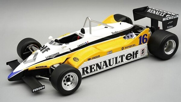 Renault Renault RE30B #16 Winner GP Italy 1982 - 1:18 - Tecnomodel Mythos Renault Renault RE30B #16 Winner GP Italy 1982 - 1:18 - Tecnomodel Mythos