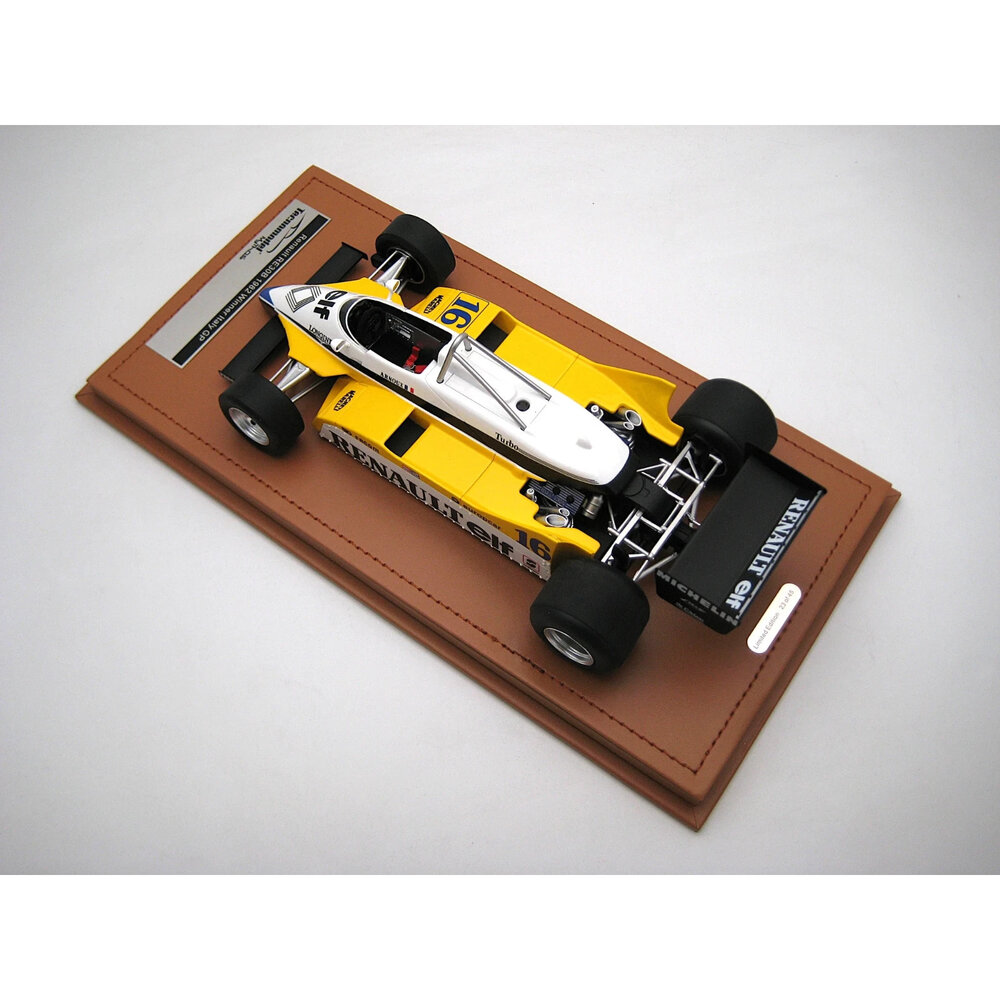 Renault Renault RE30B #16 Winner GP Italy 1982 - 1:18 - Tecnomodel Mythos Renault Renault RE30B #16 Winner GP Italy 1982 - 1:18 - Tecnomodel Mythos