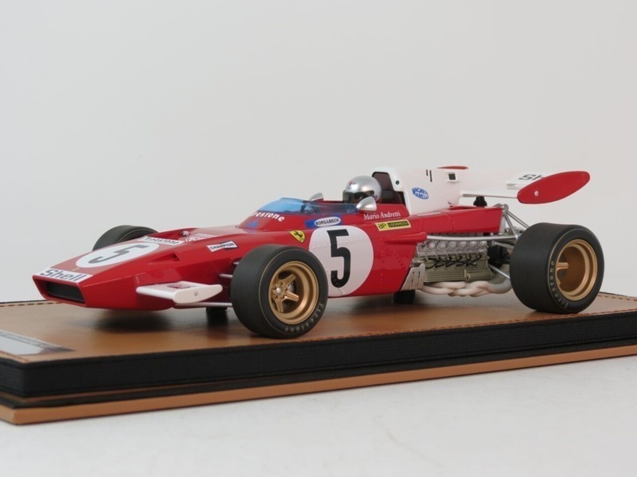 Formule 1 Ferrari 312 B2 #5 GP Germany 1971 + Pilot - 1:18 - Tecnomodel Mythos