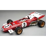 Formule 1 Ferrari 312 B2 #3 GP NL Zandvoort 1971 + Pilot - 1:18 - Tecnomodel Mythos Formule 1 Ferrari 312 B2 #3 GP NL Zandvoort 1971 + Pilot - 1:18 - Tecnomodel Mythos