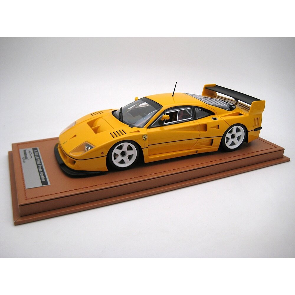 Ferrari Ferrari F40 LM 1996 Press Version (White Wheels) - 1:18 - Tecnomodel Mythos Ferrari Ferrari F40 LM 1996 Press Version (White Wheels) - 1:18 - Tecnomodel Mythos