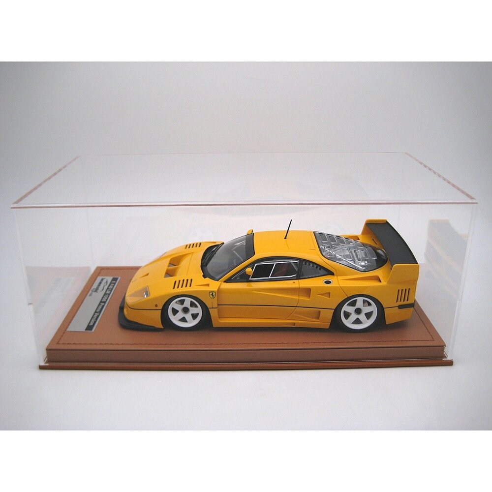 Ferrari Ferrari F40 LM 1996 Press Version (White Wheels) - 1:18 - Tecnomodel Mythos Ferrari Ferrari F40 LM 1996 Press Version (White Wheels) - 1:18 - Tecnomodel Mythos