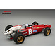 Formule 1 Ferrari 312 F1-67 #8 GP Germany 1967 L.Bandini + Pilot - 1:18 - Tecnomodel Mythos
