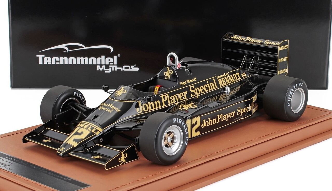 Lotus Lotus F1 94T #12 Team JPS GP Europe 1983 - 1:18 - Tecnomodel Mythos