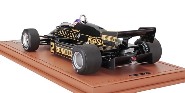 Lotus Lotus F1 94T #12 Team JPS British GP 1983 + Pilot N.Mansell - 1:18 - Tecnomodel Mythos