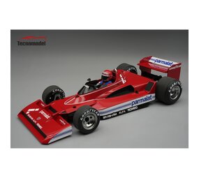 Formule 1 Alfa Romeo F1 Brabham BT45C #1 GP Argentina 1978 + Pilot N.Lauda - 1:18 - Tecnomodel Mythos Formule 1 Alfa Romeo F1 Brabham BT45C #1 GP Argentina 1978 + Pilot N.Lauda - 1:18 - Tecnomodel Mythos