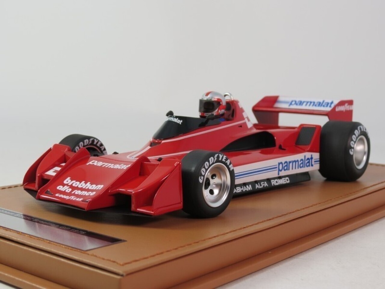 Formule 1 Alfa Romeo F1 Brabham BT45C #2 GP Brasil 1978 + Pilot J.Watson - 1:18 - Tecnomodel Mythos Formule 1 Alfa Romeo F1 Brabham BT45C #2 GP Brasil 1978 + Pilot J.Watson - 1:18 - Tecnomodel Mythos