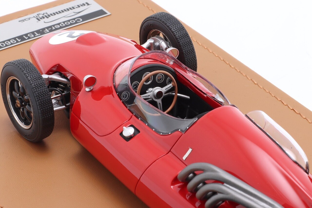 Formule 1 Cooper T51 #2 GP Italy 1960 - 1:18 - Tecnomodel Mythos
