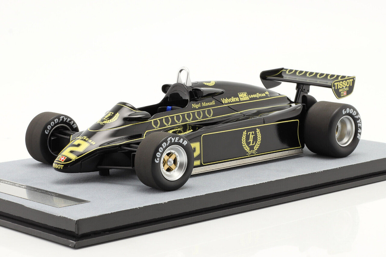 Formule 1 Lotus 91 #12  GP Great Britain 1982 - 1:18 - Tecnomodel Mythos