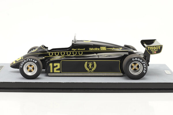 Formule 1 Lotus 91 #12  GP Great Britain 1982 - 1:18 - Tecnomodel Mythos