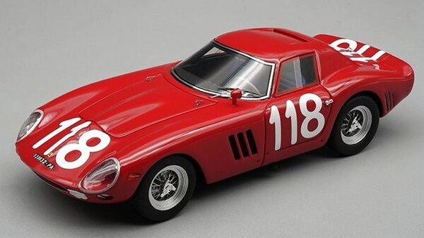 Ferrari Ferrari 250 GTO 64 #118 Targa Florio 1965 - 1:43 - Tecnomodel Mythos