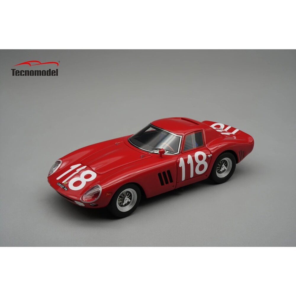 Ferrari Ferrari 250 GTO 64 #118 Targa Florio 1965 - 1:43 - Tecnomodel Mythos