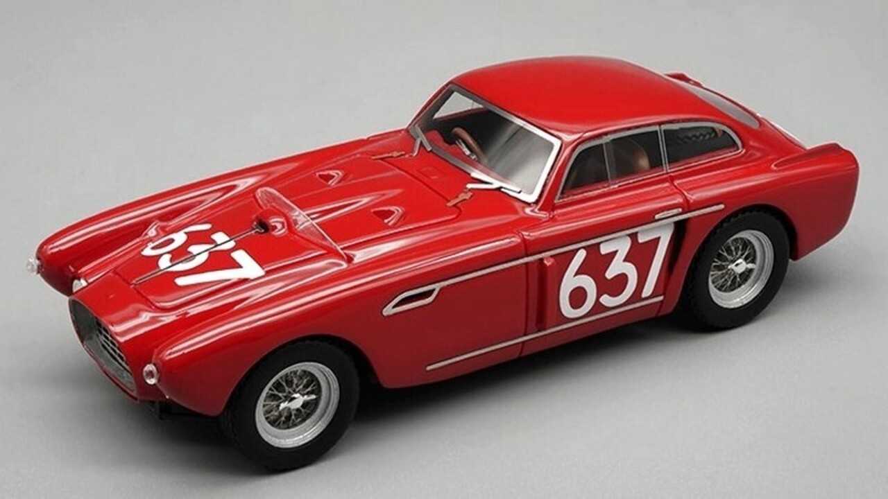 Ferrari Ferrari 340 Mexico #637 Mille Miglia 1953 - 1:43 - Tecnomodel Mythos Ferrari Ferrari 340 Mexico #637 Mille Miglia 1953 - 1:43 - Tecnomodel Mythos