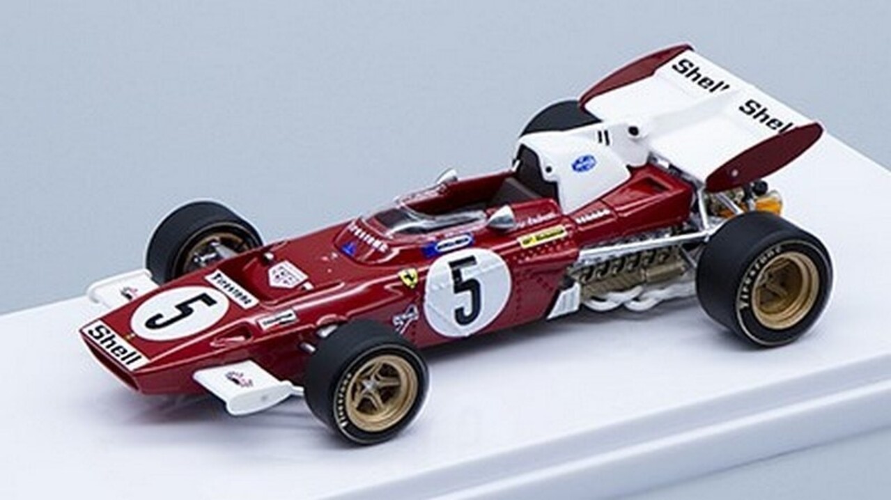 Formule 1 Ferrari 312 B2 F1 #5 GP Germany 1971 - 1:43 - Tecnomodel Mythos Formule 1 Ferrari 312 B2 F1 #5 GP Germany 1971 - 1:43 - Tecnomodel Mythos