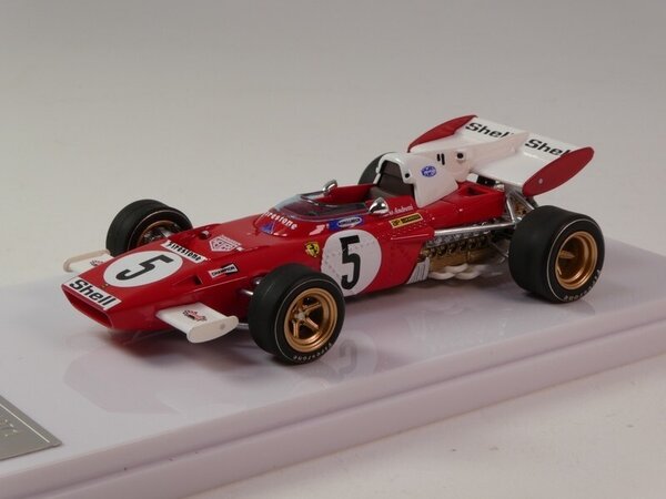 Formule 1 Ferrari 312 B2 F1 #5 GP Germany 1971 - 1:43 - Tecnomodel Mythos Formule 1 Ferrari 312 B2 F1 #5 GP Germany 1971 - 1:43 - Tecnomodel Mythos