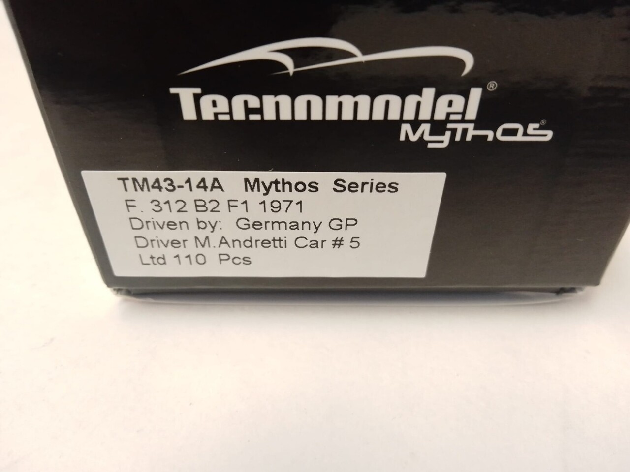 Formule 1 Ferrari 312 B2 F1 #5 GP Germany 1971 - 1:43 - Tecnomodel Mythos Formule 1 Ferrari 312 B2 F1 #5 GP Germany 1971 - 1:43 - Tecnomodel Mythos